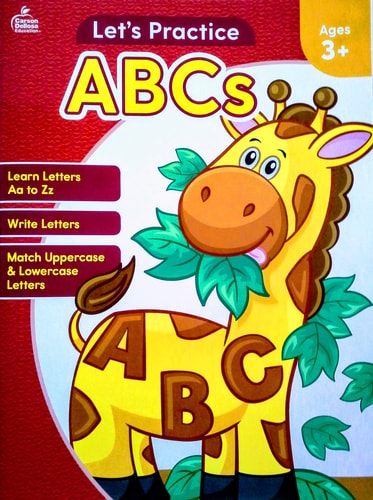Let's Practice ABCs Workbook Ages 3+
