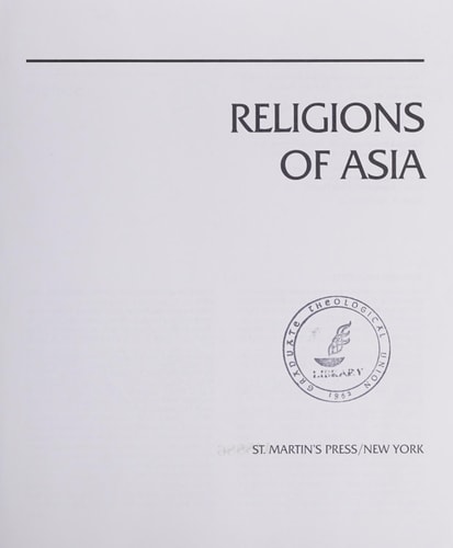 Religions of Asia