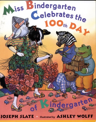 Miss Bindergarten celebrates the 100th day of kindergarten