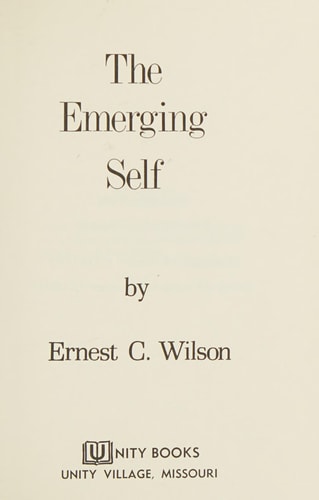 The emerging self,