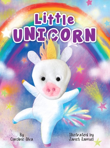 Little Unicorn, What Makes You Smile? Finger Puppet