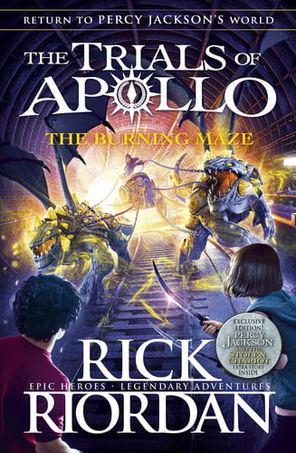 The Burning Maze (The Trials of Apollo Book 3) [Paperback] [Jan 01, 2018] Rick Riordan