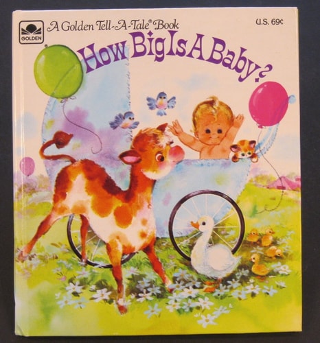 How big is a baby? (Tell-a-tale book)