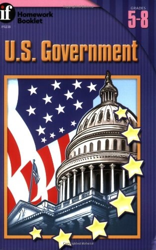 U.S. Government Homework Booklet, Grades 5 - 8 (Homework Booklets)
