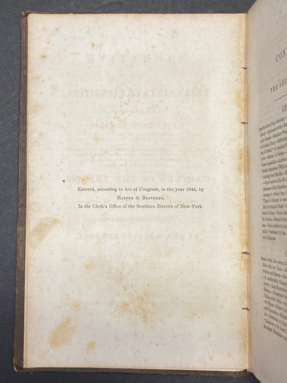 Narrative of the Texan Santa Fe Expedition - Wilkins Kendall - Volume 2 - 1844