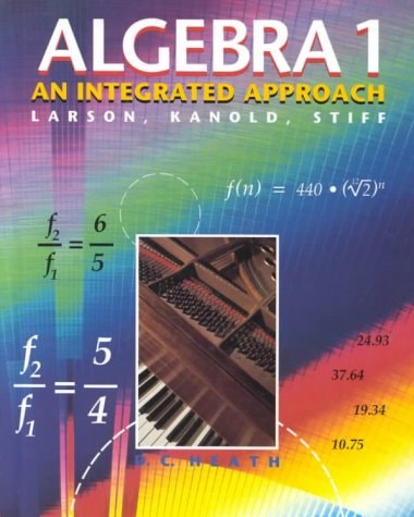 Algebra 1: An Integrated Approach