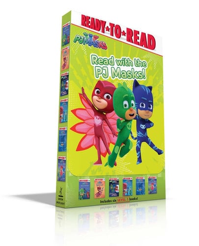 Read with the PJ Masks! (Boxed Set) Hero School; Owlette and the Giving Owl; Race to the Moon!; PJ Masks Save the Library!; Super Cat Speed!; Time to Be a Hero