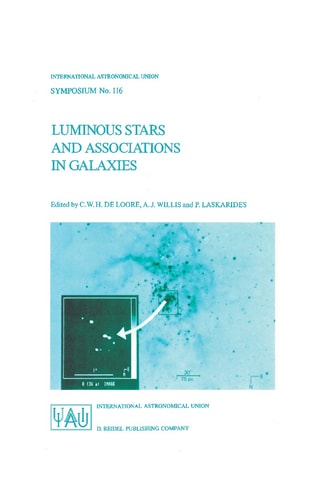 Luminous Stars and Associations in Galaxies (International Astronomical Union Symposia)
