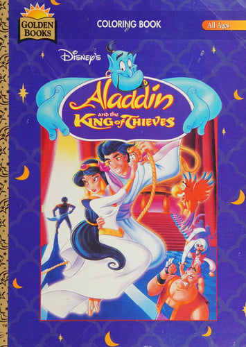 Disney's Aladdin and the King of Thieves Super Coloring Book