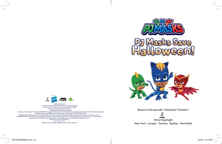 PJ Masks Save Halloween!