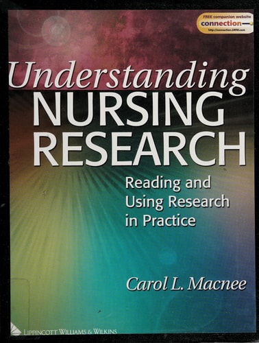 Understanding Nursing Research: Reading and Using Research in Practice