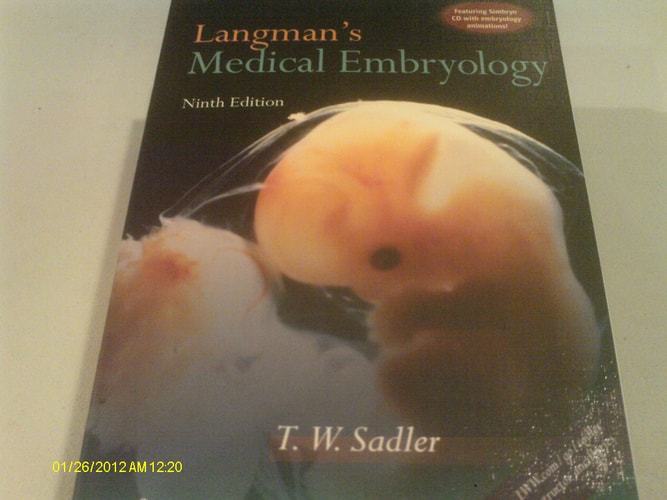 Langman's Medical Embryology with Simbryo CD-ROM, Ninth Edition