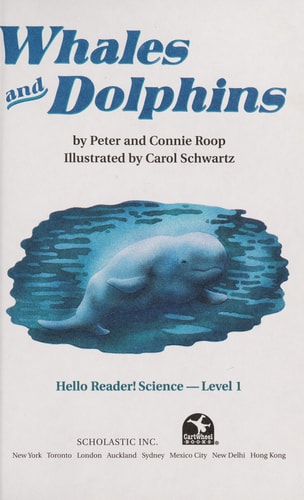 Scholastic Reader Level 1: Whales and Dolphins