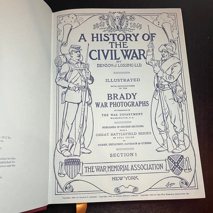 A History of the Civil War - Benson J. Lossing - 2012