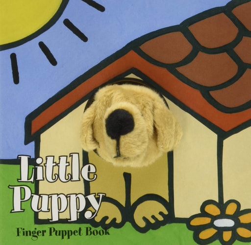 Little Puppy: Finger Puppet Book (Puppet Book for Baby, Little Dog Board Book)