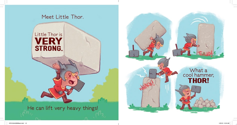 Little Thor Gets Mad