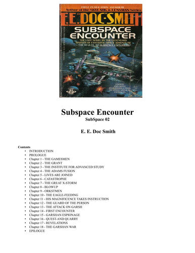 Subspace Encounter
