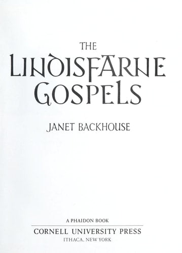 Lindisfarne Gospels