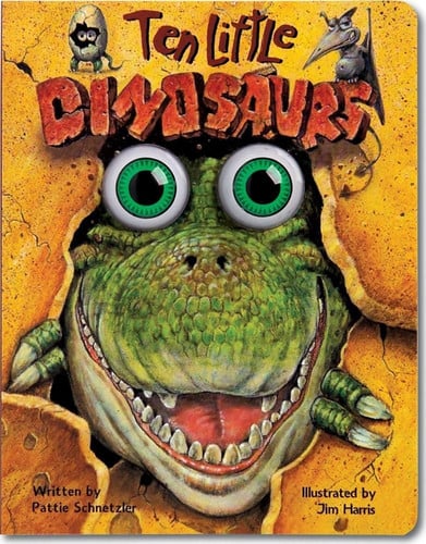 Ten Little Dinosaurs (Eyeball Animation) Board Book Edition