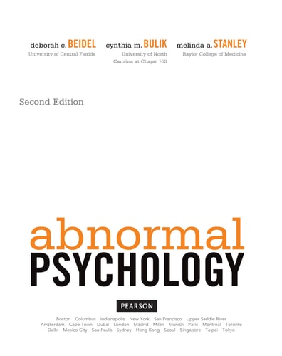 Abnormal Psychology