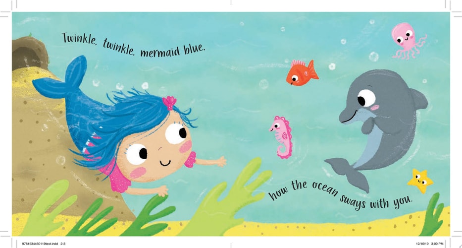 Twinkle, Twinkle, Mermaid Blue