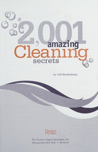 2,001 Amazing Cleaning Secrets