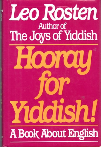 Hooray for Yiddish