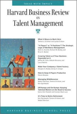Harvard Business Review on Talent Management (Harvard Business Review Paperback Series)