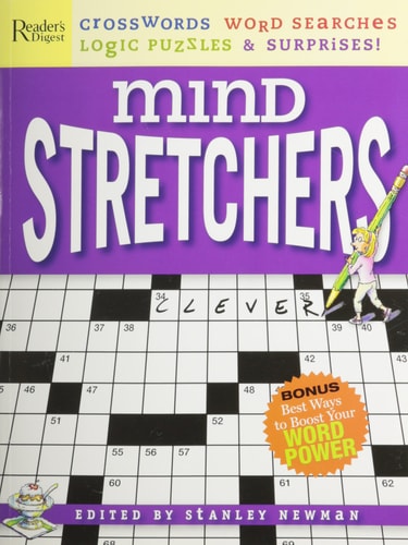 Mind Stretchers - Purple Edition: Crosswords, Word Searches, Logic Puzzles & Surprises