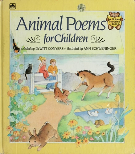 Animal Poems for Children (Golden Storytime Book)