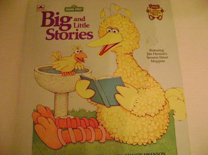 Big and Little Stories: Featuring Jim Henson's Sesame Street Muppets (Golden Storytime Book)