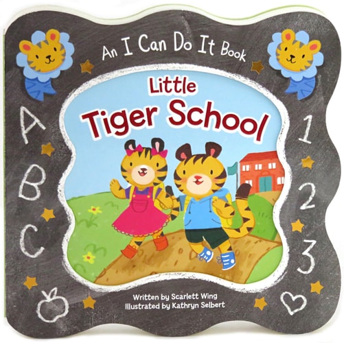 Little Tiger School: Children's Board Book (I Can Do It)
