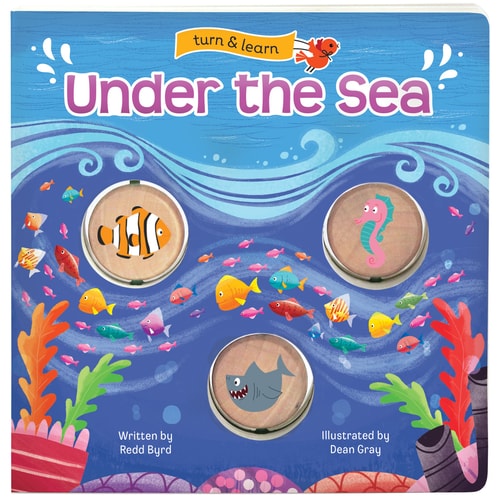 Under the Sea: Turn & Learn Board Book