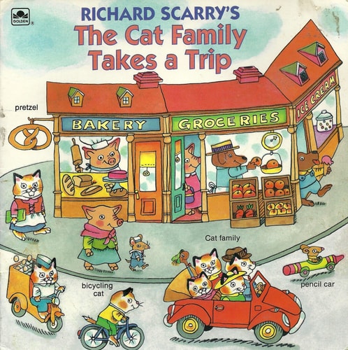The Cat Family Takes A Trip (Look-Look)