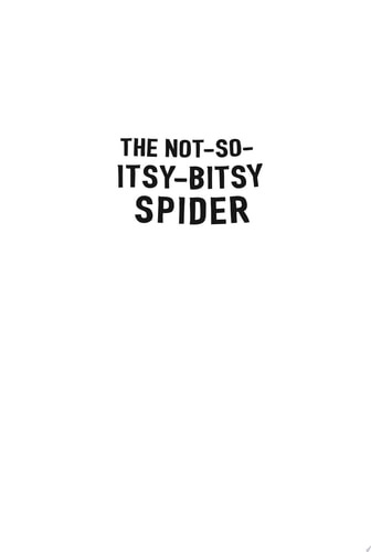 The Not-So-Itsy-Bitsy Spider (3) (Night Frights)