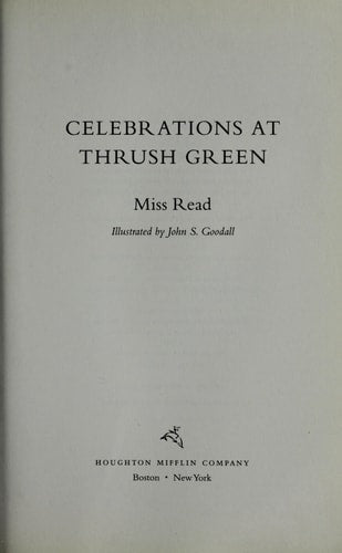 Celebrations at Thrush Green (Thrush Green Series #11)