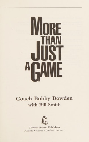 More Than Just a Game