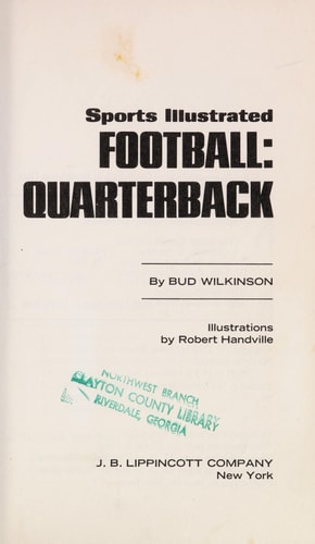 Sports Illustrated Football, Quarterback (Sports Illustrated Library)