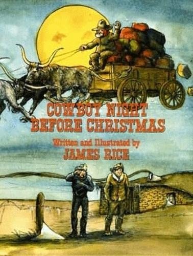 Cowboy Night Before Christmas formerly titled Prairie Night Before Christmas 3rd printing 1993 hardback