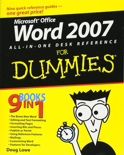 Word 2007 All-in-One Desk Reference For Dummies