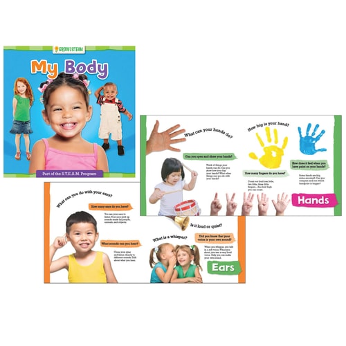 Garden Learning Grow with STEAM Board Book, My Body