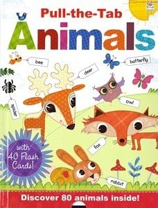 Steph Hinton Pull the Tab Animals With Flash Cards
