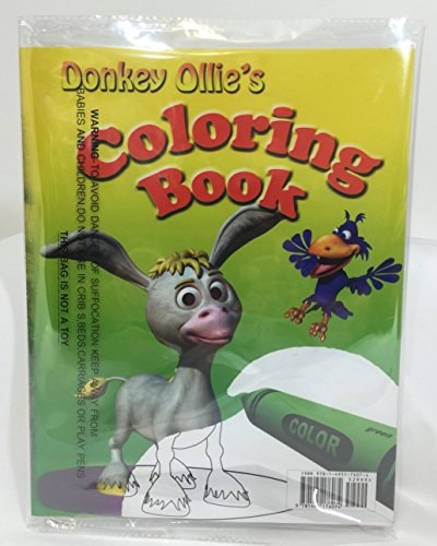 Donkey Ollie's African Adventure & Coloring Book