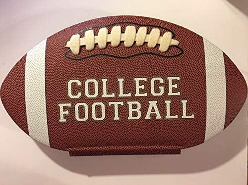 College Football- Football shaped book