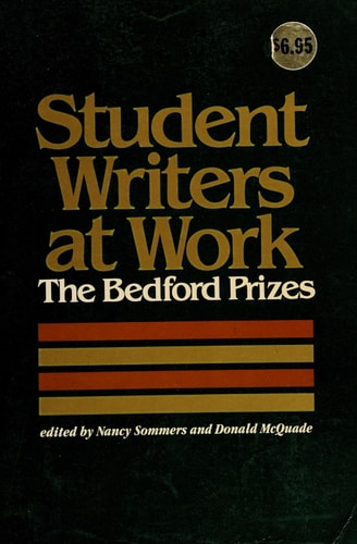 Student writers at work: The Bedford prizes