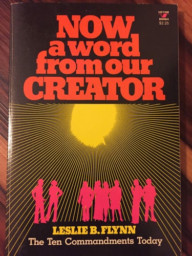 Now a word from Our Creator