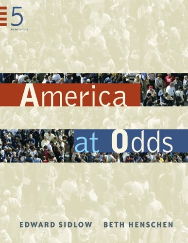 America at Odds (Available Titles CengageNOW)