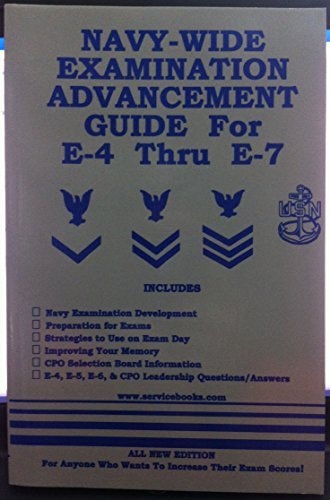 Navy-Wide Examination Advancement Guide for E-4 Thru E-7