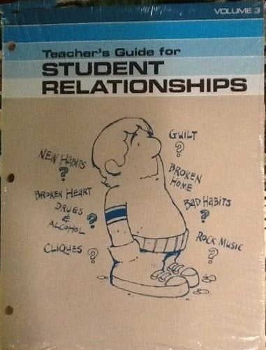 Teacher's Guide for Student Relationships Vol. 3