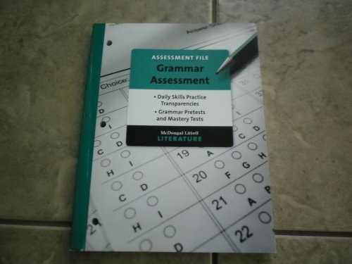 Assessment File,Grammar Assessment 8